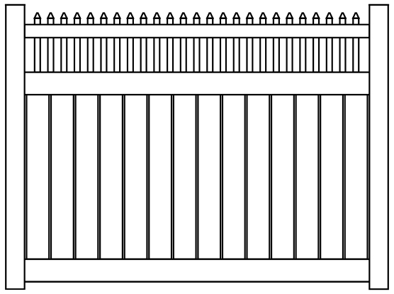 Privacy Vinyl Fence – Gallagher Vinyl Products